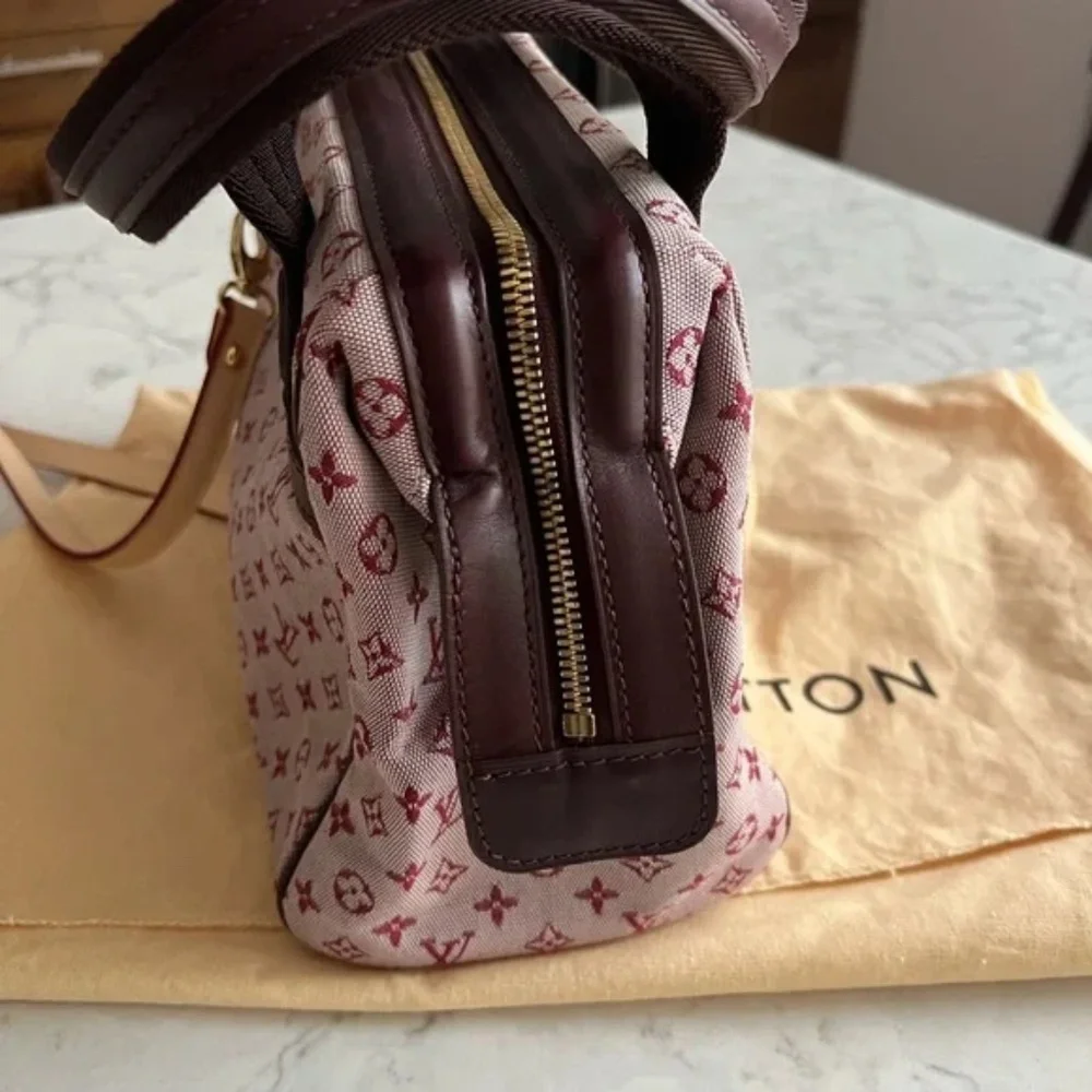 Authentic Louis Vuitton Josephine PM Monogram Mini Lin handbag - Picture 5 of 11